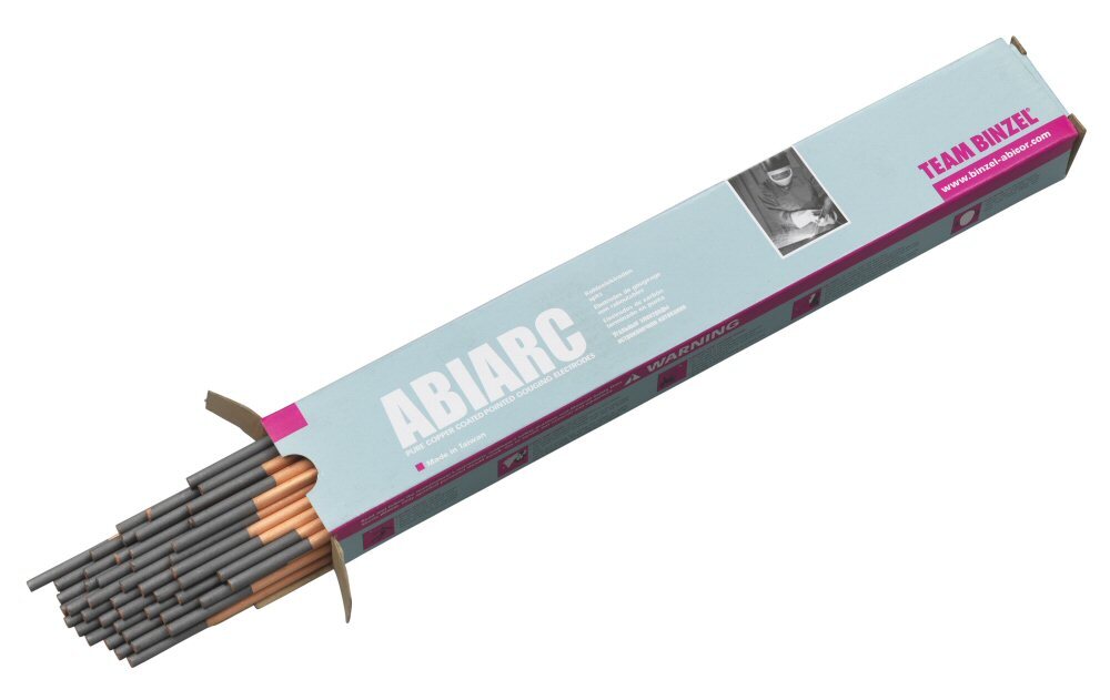 drážkovacia uhlíková elektróda *4x305 mm